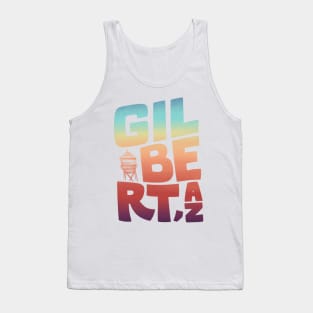 Gilbert Rainbow Type Tank Top